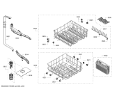 Схема №6 SHX2AR55UC Ascenta с изображением Корзина для посуды для посудомоечной машины Bosch 00686808