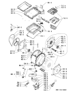 Схема №2 AWT 8128 с изображением Декоративная панель для стиралки Whirlpool 481245211613