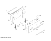 Схема №9 U17M42S3GB с изображением Панель управления для духового шкафа Bosch 00675548