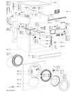 Схема №2 WAK 6009 с изображением Обшивка для стиралки Whirlpool 480111103431