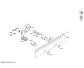 Схема №6 3HB5000B0 с изображением Панель управления для духового шкафа Bosch 11022998