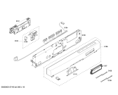 Схема №5 SHE98M05UC с изображением Панель управления для посудомойки Bosch 00479134