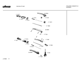 Схема №1 MS100 с изображением Панель для фена Bosch 00177677