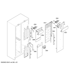 Схема №5 RW496260 с изображением Крышка для холодильной камеры Bosch 00682247