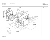 Схема №4 HSV162RBY, Bosch с изображением Панель управления для электропечи Bosch 00364889
