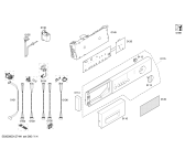 Схема №4 3TI71101A TI71101 7 KG 1000 с изображением Панель управления для стиральной машины Bosch 00705454