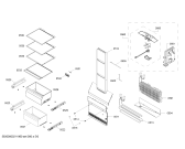 Схема №5 KAN62V01TI с изображением Поднос для холодильной камеры Bosch 00674023