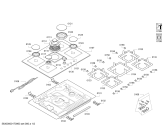 Схема №2 3ETG397BP 4G+1W BA T70F G2IH5 с изображением Варочная панель для духового шкафа Bosch 00687151