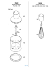 Схема №4 Multiquick 3 MQ 3135 Sauce с изображением Привод для блендера (миксера) BRAUN 7322115854