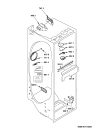 Схема №7 SB 540W-KM-US с изображением Запчасть для холодильника Whirlpool 481271998003