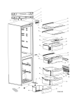 Схема №4 WNF9T3ZXH (F153529) с изображением Дверца для холодильника Indesit C00517192