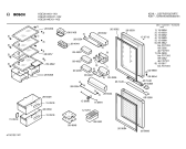 Схема №3 KGE2615IE с изображением Дверь для холодильной камеры Bosch 00209595