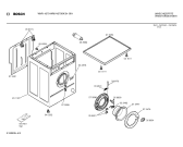 Схема №4 WMV4270SK с изображением Панель для стиральной машины Bosch 00282908