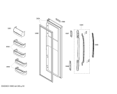 Схема №6 BD6040VNF с изображением Петля двери для холодильной камеры Bosch 00604202