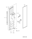 Схема №8 S25C RTT3 DF с изображением Дверь для холодильника Whirlpool 481241619523