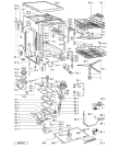 Схема №3 GSF 5342 T-WS с изображением Панель для посудомоечной машины Whirlpool 481245371048