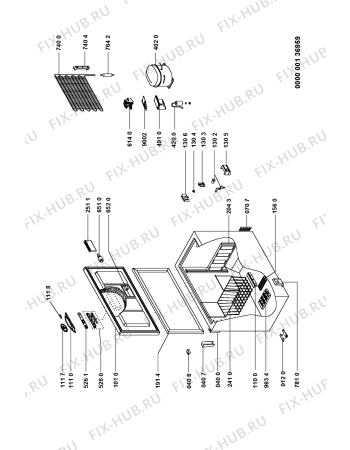 Схема №1 GT 3842/0 T WS с изображением Конденсатор Whirlpool 481251148281