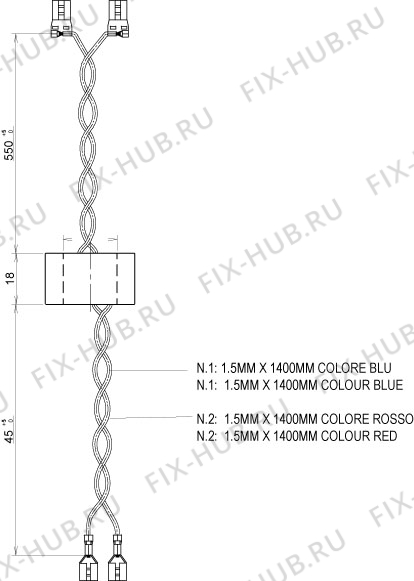 Большое фото - Конфорка для духового шкафа Indesit C00264842 в гипермаркете Fix-Hub