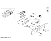 Схема №4 3HB557XP horno.balay.py.2d.CFm.E3_CIF*.pt_bas.inx с изображением Передняя часть корпуса для духового шкафа Bosch 00700526