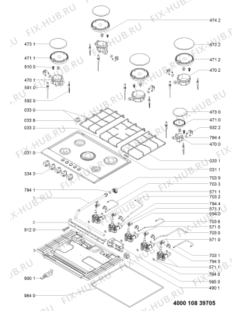 Схема №2 AKR 3551/IX с изображением Шланг для электропечи Whirlpool 481010804892