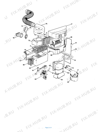 Схема №2 PAC C21G с изображением Регулятор для кондиционера DELONGHI 535098