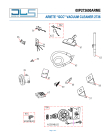 Схема №1 VACUUM CLEANER с изображением Щёточка для электропылесоса ARIETE AT5185507400