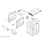 Схема №2 HBN230250E с изображением Блок подключения для плиты (духовки) Bosch 00499772