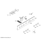 Схема №6 HM744200N с изображением Панель управления для плиты (духовки) Siemens 00447184