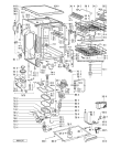 Схема №2 ADP 971/3 GRM с изображением Панель для посудомойки Whirlpool 481245370346