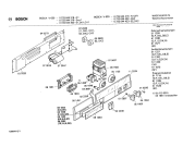 Схема №5 0722044326 V635 с изображением Панель управления для стиральной машины Bosch 00116975
