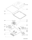 Схема №1 AKM 951/IX/G/01 с изображением Втулка для плиты (духовки) Whirlpool 481244039536