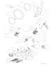 Схема №3 AZB 9100 SL с изображением Кнопка, ручка переключения для стиральной машины Whirlpool 481010483186
