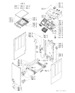 Схема №2 PWA 1051/P с изображением Декоративная панель для стиральной машины Whirlpool 481245215975