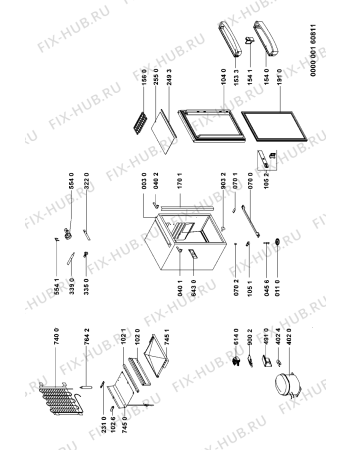 Схема №1 ART 204-LH с изображением Дверь для холодильника Whirlpool 481231028385