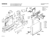 Схема №4 SN28303 с изображением Панель для посудомоечной машины Siemens 00280971