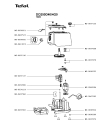 Схема №3 DO250DAE/4G0 с изображением Резак для кухонного измельчителя Tefal MS-0698923