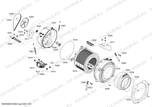 Схема №4 WK14D320EU, D14.32 с изображением Панель управления для стиралки Siemens 00679555