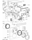 Схема №2 AWO 566 с изображением Обшивка для стиралки Whirlpool 480111100554