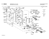 Схема №4 SMS7062AU с изображением Панель для электропосудомоечной машины Bosch 00283801