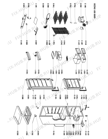 Схема №1 ARC55133 (F090356) с изображением Наставление для стиралки Indesit C00346147