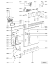 Схема №4 ADG 8198/1 NB с изображением Панель для посудомоечной машины Whirlpool 481245373179