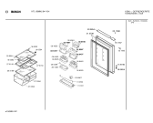 Схема №3 KKE3495 с изображением Крышка для холодильной камеры Bosch 00159736