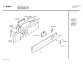 Схема №3 0728144072 T445 с изображением Панель для сушилки Bosch 00114409