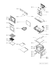 Схема №1 AKL390/WH с изображением Обшивка для духового шкафа Whirlpool 481945349974
