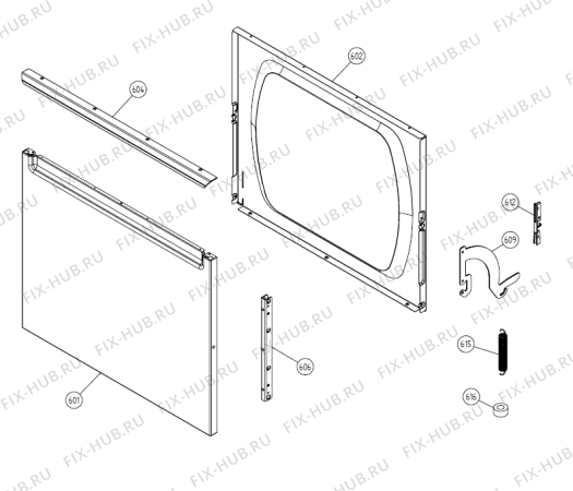 Взрыв-схема стиральной машины Gorenje W6441 US   -white (900003354, WM50US) - Схема узла 06