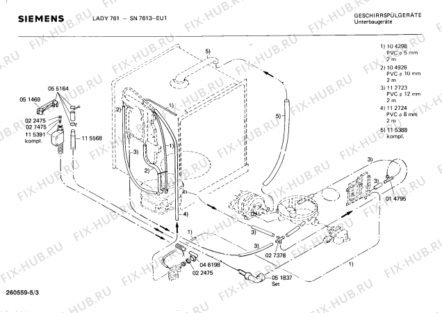 Схема №5 0730301604 VXG553-5U с изображением Кнопка для электропосудомоечной машины Siemens 00027093