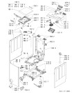 Схема №2 AWE 10727/1 с изображением Переключатель для стиралки Whirlpool 481241029595