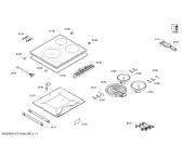 Схема №1 3EB712XP с изображением Стеклокерамика для плиты (духовки) Bosch 00685303