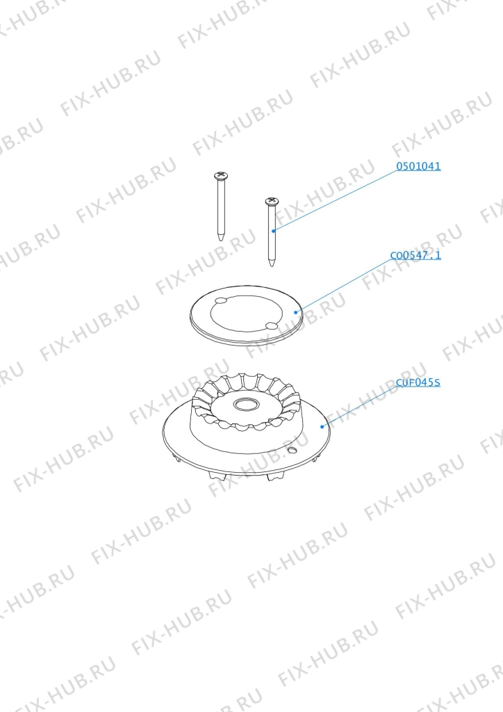 Большое фото - Всякое для холодильника Electrolux 1053102073 в гипермаркете Fix-Hub