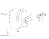 Схема №3 VVIR2400FF с изображением Решетка для холодильной камеры Bosch 00670943